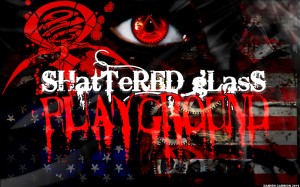 Shattered Glass Playground american-flag