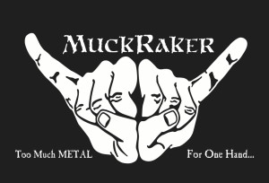 Muckraker men's tee_back